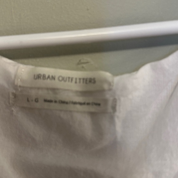 Urban Outfitters White Ruffled Tunic - Picture 4 of 4